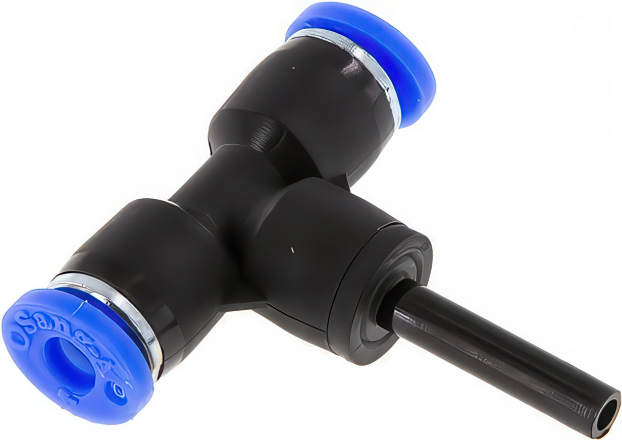 Push In Tee Fittings Brass And Plastic With Plug In Tameson
