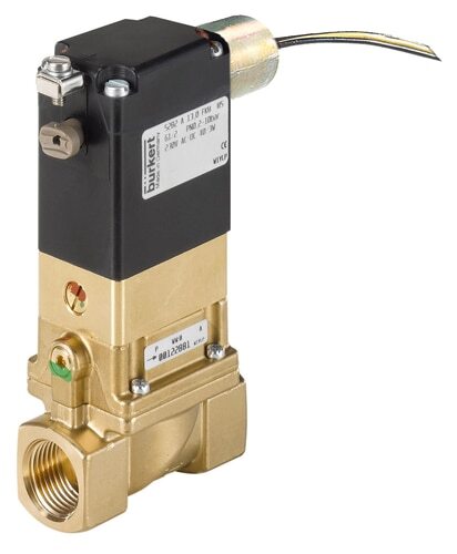 FSA Brass Solenoid Valve – 1/2", 24V AC, 0–10 Bar, Viton Seal, Normally Closed