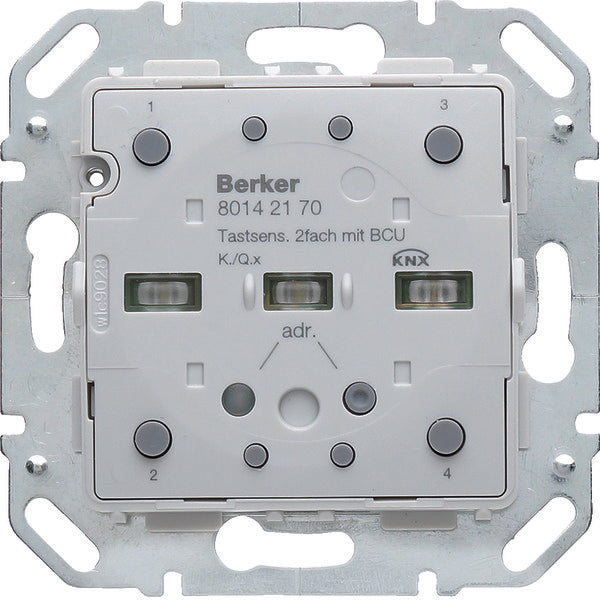 Berker 80142170 push-button panel Grey Hardware/Electronic