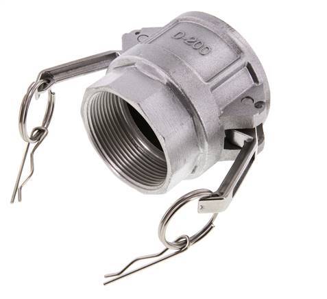 Camlock Female Hose Coupling & Clamp (Aluminum) –