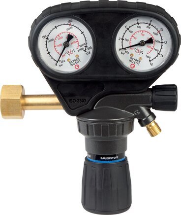 200 BAR pour bouteille de soudage MIG Régulateur de jauge Argon/Co2 à 200 BAR pour bouteille de soudage MIG Régulateur de jauge Argon/Co2 à