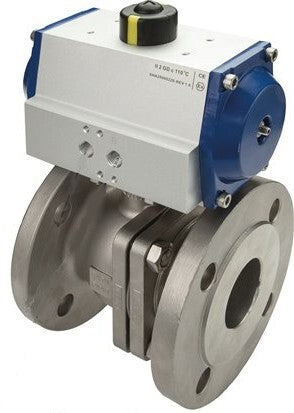 2 inch NPT SS Air Actuated 2-Way Ball Valve 2 inch NPT SS Air Actuated 2-Way Ball Valve