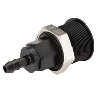 Pull Off DN 5 Socket Plastic Air Couplings With Hose Pillar And Bulkhead