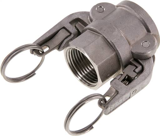 Safety Camlock Fitting Sockets With Female Thread Type D | Tameson.com