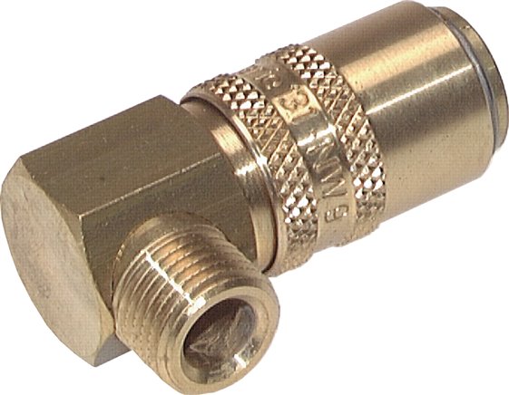 DN 9 Mold Coupling Sockets With 90-Deg Male Thread | Tameson.com