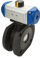 Pneumatic Steel Flanged Ball Valves