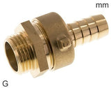 Featured image of collection - Hose Barb Fittings Brass G-Threads Male PN10 With Wing Union Nut