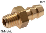 Featured image of collection - Hose Barb Fittings Brass G/Metric-Threads Male PN10