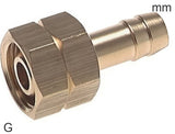 Featured image of collection - Hose Barb Fittings G-Threads Female With Union Nut Left-Hand
