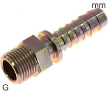 Hose Barb Fittings Steel G-Threads Male Safety Collar