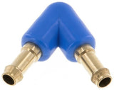 Featured image of collection - Elbow Hose Barb Connectors Brass and Plastic PN10 V-Shape