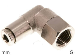 Elbow Push-In Fittings Brass G-Threads Female