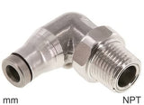 Featured image of collection - Elbow Push-In Fittings Stainless Steel NPT-Threads Male