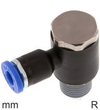 Featured image of collection - Elbow Push-In Fittings Brass and Plastic R-Threads Male Outer Hex