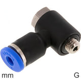 Featured image of collection - Elbow Push-In Fittings Brass and Plastic G-Threads Male Outer Hex