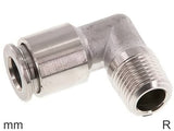 Featured image of collection - Elbow Push-In Fittings Stainless Steel R-Threads Male