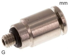 Push-In Fittings Brass G-Threads Male