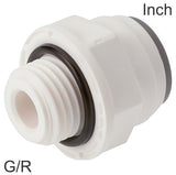G And R Thread Straight Push-In Fittings With Threads | Tameson.com
