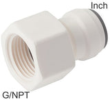 Featured image of collection - Push-In Fittings Plastic G/NPT-Threads Female Liquids and Food Inch
