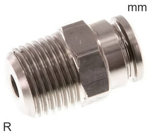 Push-In Fittings Stainless Steel R-Threads Male FDA | Tameson.com