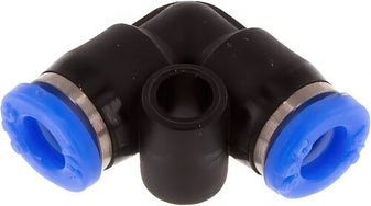 Elbow Union Push-In Fittings Brass and Plastic Inch