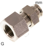 Featured image of collection - Push-In Fittings Brass G-Threads Female Bulkhead