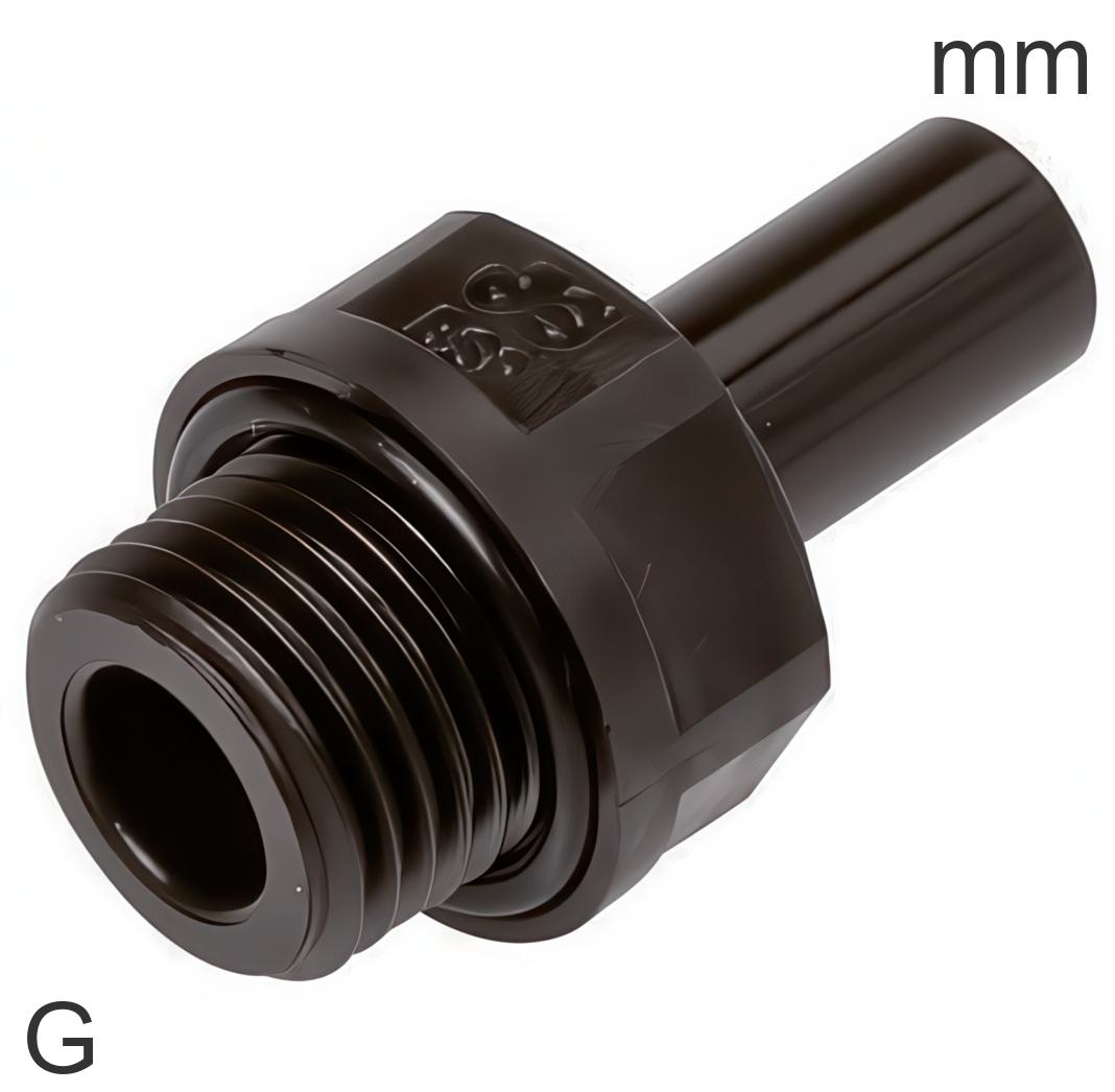 Plug-In Fittings Plastic G-Threads Male FDA | Tameson.com