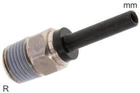 Plug-In Fittings Brass And Plastic R-Threads Male | Tameson.com
