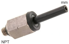 Plug-In Fittings Brass and Plastic NPT-Threads Male