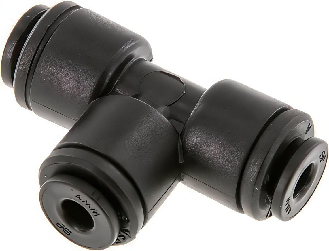 Push-In Tee Fittings Plastic FDA | Tameson.com