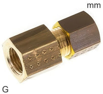 Compression Fittings Brass G-Threads Female