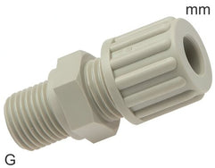 Compression Fittings Plastic PA G-Threads Male