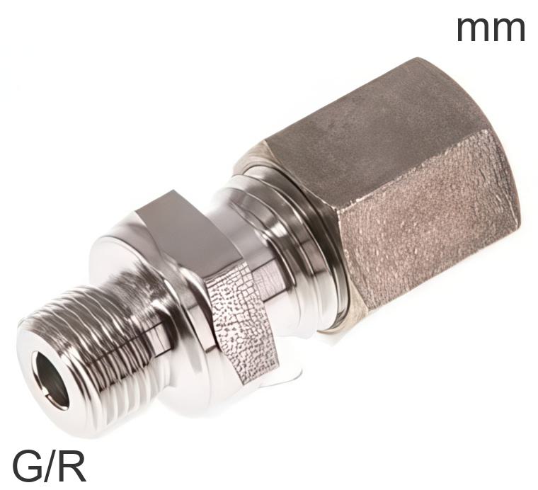 Compression Fittings Stainless Steel G/R-Threads Male | Tameson.com