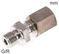 Compression Fittings Stainless Steel G/R-Threads Male