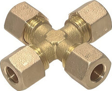 Compression Cross Fittings Brass