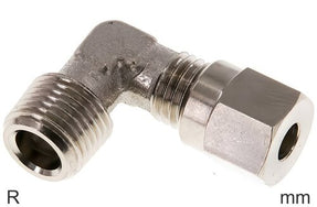 Cutting Ring Elbow Fittings Brass R-Threads Male