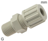 Featured image of collection - Cutting Ring Fittings Plastic G-Threads Male