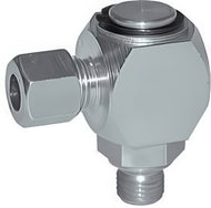Elbow Swivel Joints Up to 10 Rpm With Cylindrical Threads