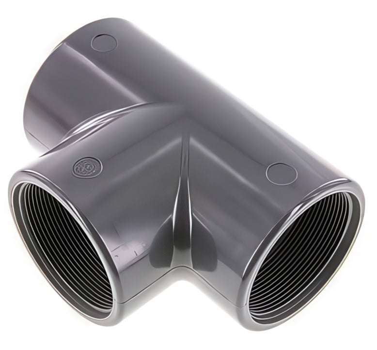 PVC Tee Fittings With Female Threads PN16 | Tameson.com