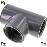 Featured image of collection - Tee Fittings PVC Rp-Threads Female PN16