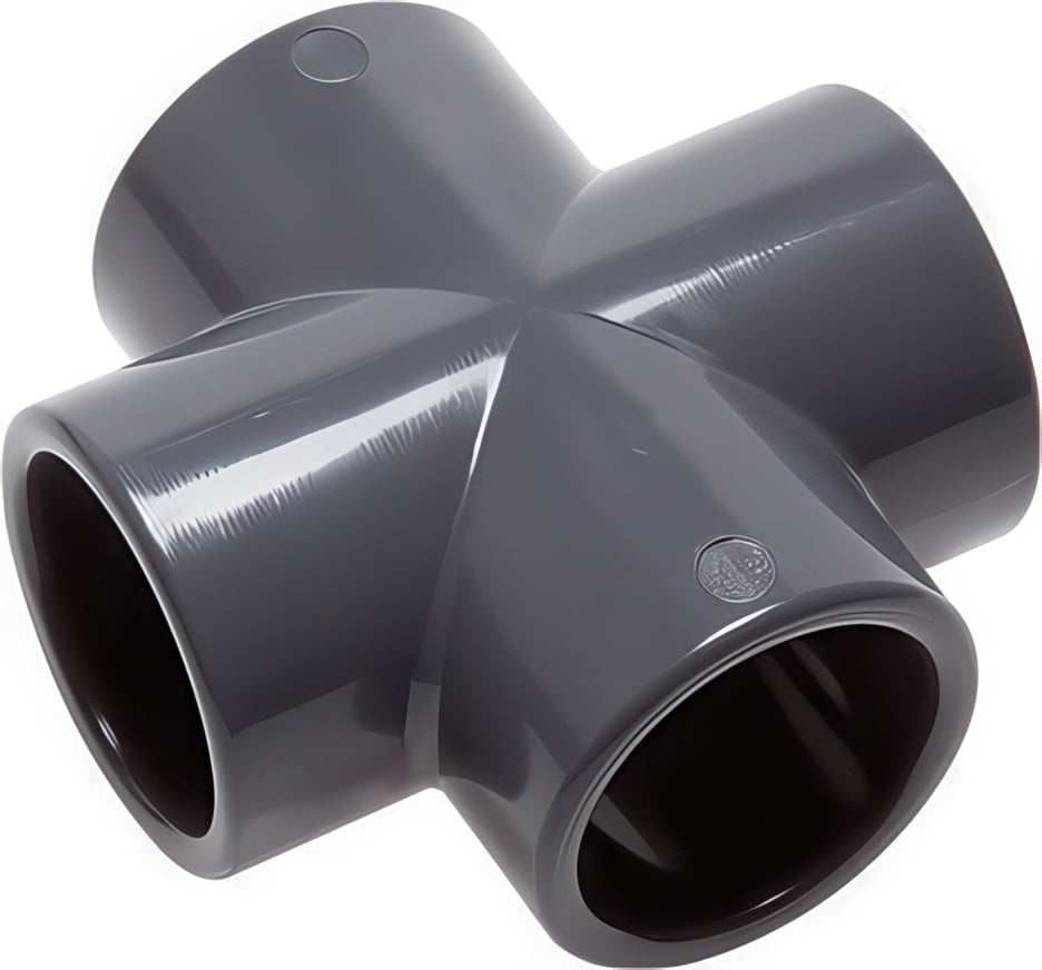 PVC Cross Fittings With Female Socket PN16 | Tameson.com