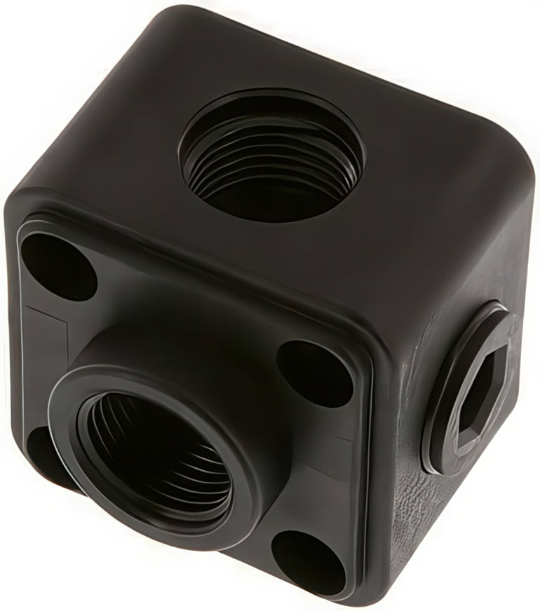 5-Way Distributors Wall Mounted For Cable Channel | Tameson.com