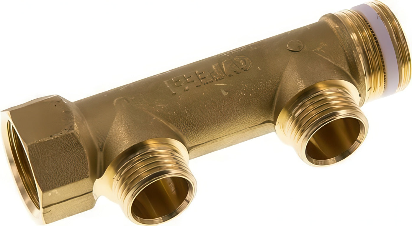 Distributor Pipes With Male And Female Threads PN10 Brass | Tameson.com