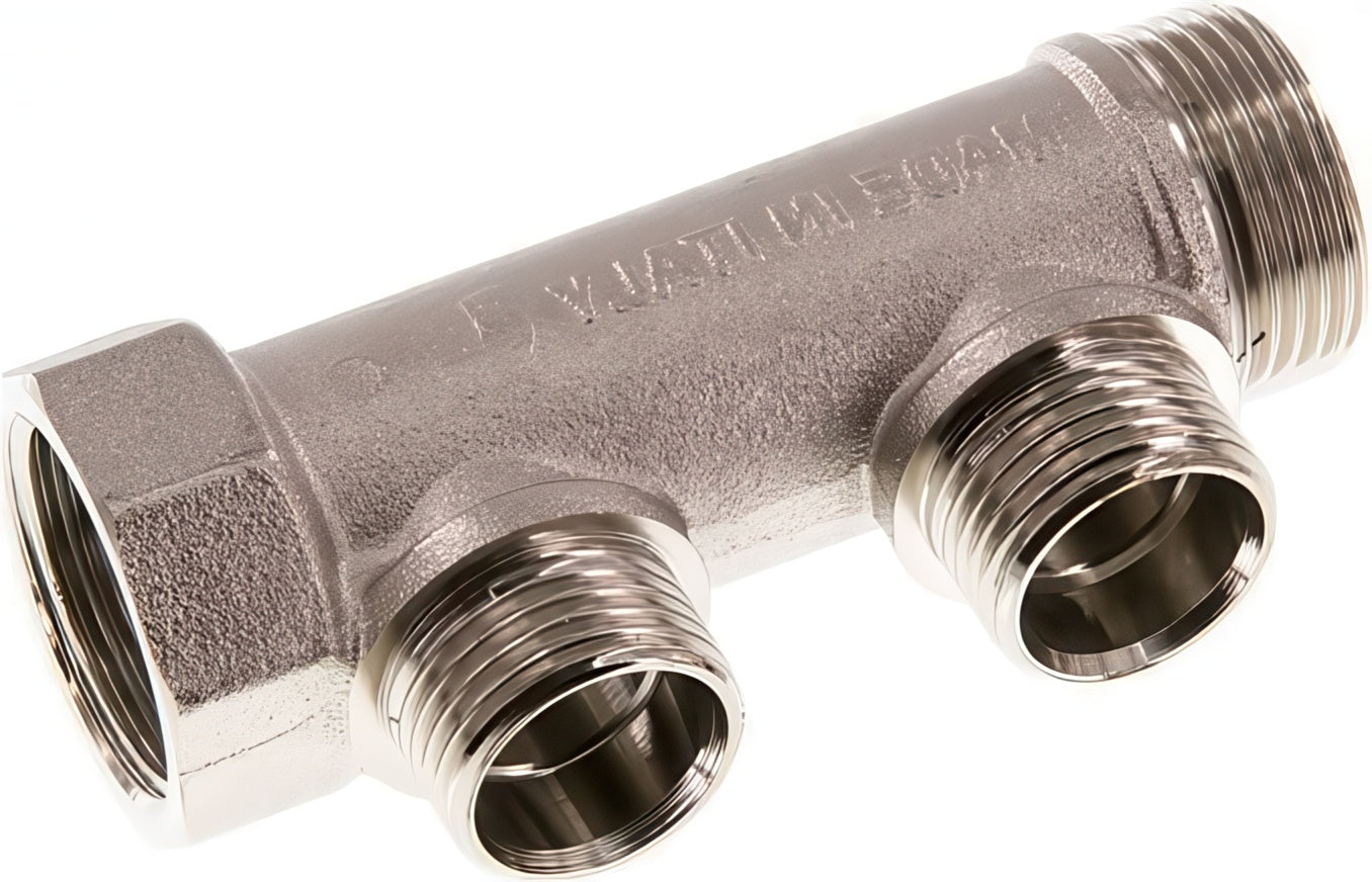 Distributor Pipes With Male And Female Threads PN10 Nickel-Plated Brass ...