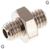 Double Nipples Brass / Stainless Steel G-Threads PN40