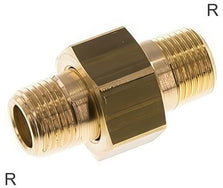 Double Nipples Brass / Cast Iron / Stainless Steel R-Threads Separable With Conical Seal PN25