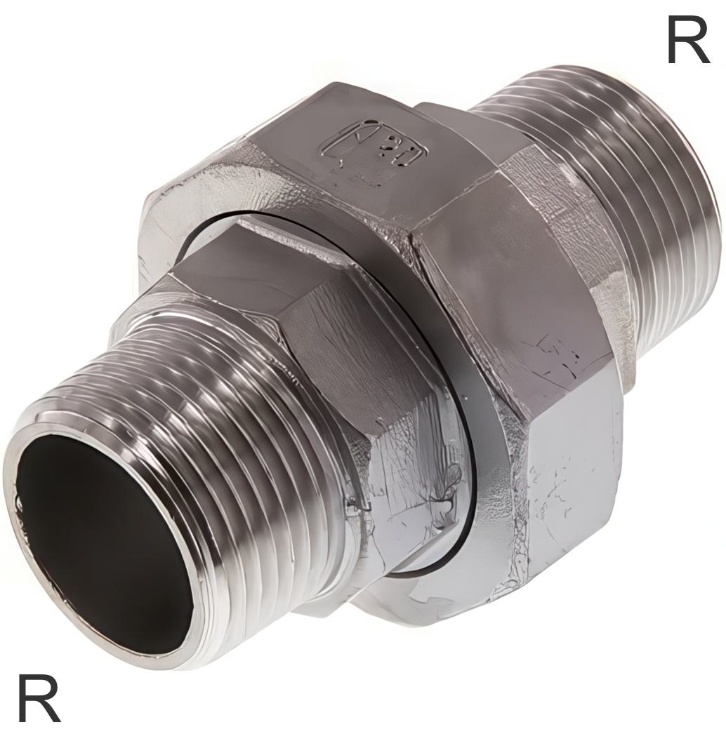 Double Nipples Brass / Cast Iron / Stainless Steel R-Threads Separable ...