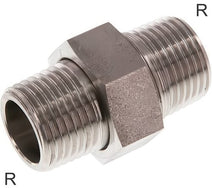 Double Nipples Stainless Steel R-Threads Separable With Conical/Flat Seal PN40