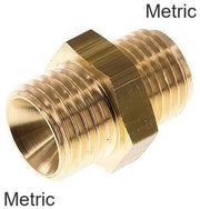 Double Nipples Brass Metric-Threads PN16