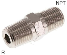 Double Nipples Brass R/NPT-Threads PN60